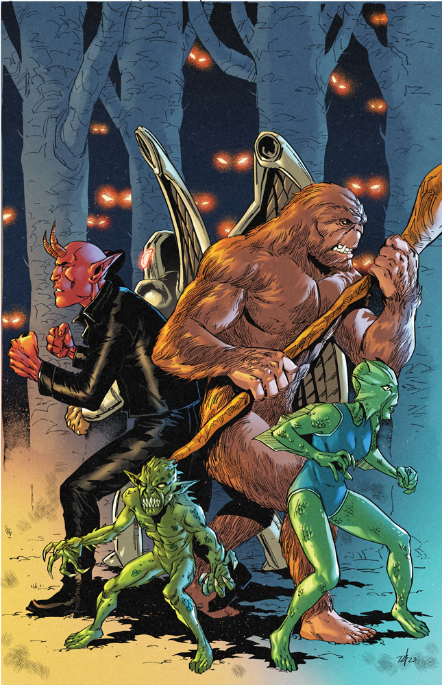 League of Cryptids 1 Grant Lankard Comic Colorist Comic Inker Comic Writer IndieCD Independent Creator Directory