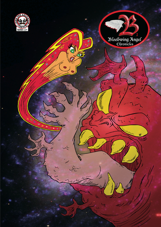 Bloodwing Angel Chronicles Mike Jimmy de Bruin Comic Creator Comic Writer Comic Inker Comic Colorist Author IndieCD Independent Creator Directory