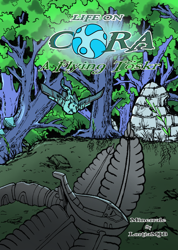 Life On Cora #2 A Flying Toskr Mike Jimmy de Bruin IndieCD Independent Creator Directory
