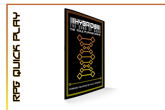 Hyrbids Songs of Gods Quickplay RPG Nicholas Tockert Artist Author Game Designer Streamer IndieCD Independent Creator Directory