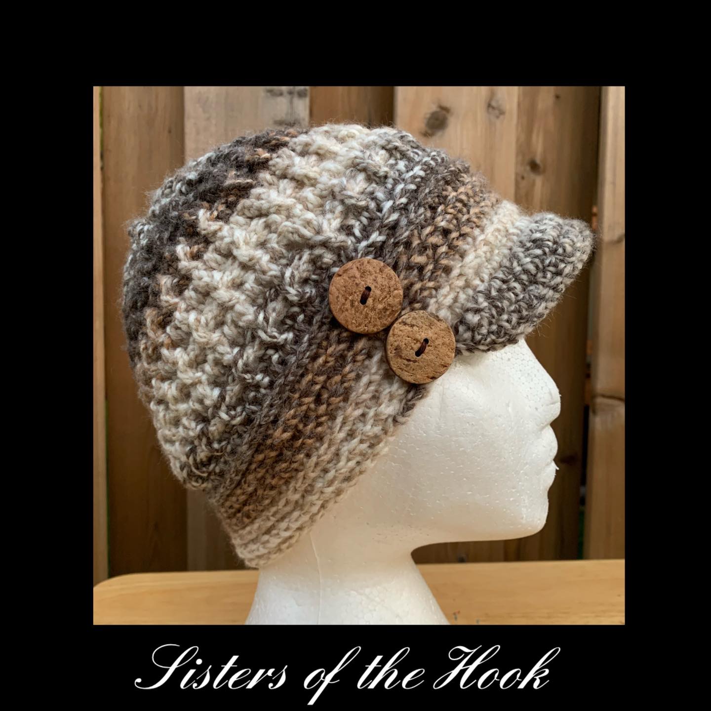 Crochet Hat Sisters of the Hook Crafter Jewelry Maker Streamer IndieCD Independent Creator Directory
