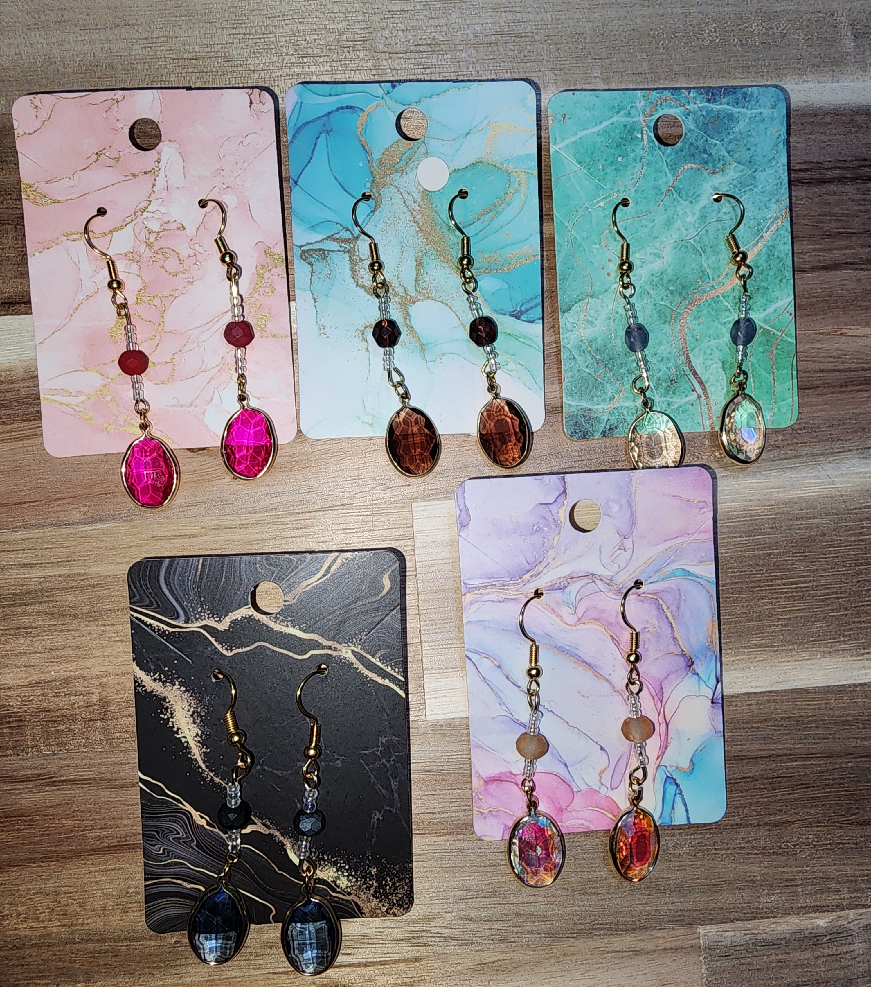 Earrings Tara Sibo Crafter Jewelry Maker Streamer IndieCD Independent Creator Directory