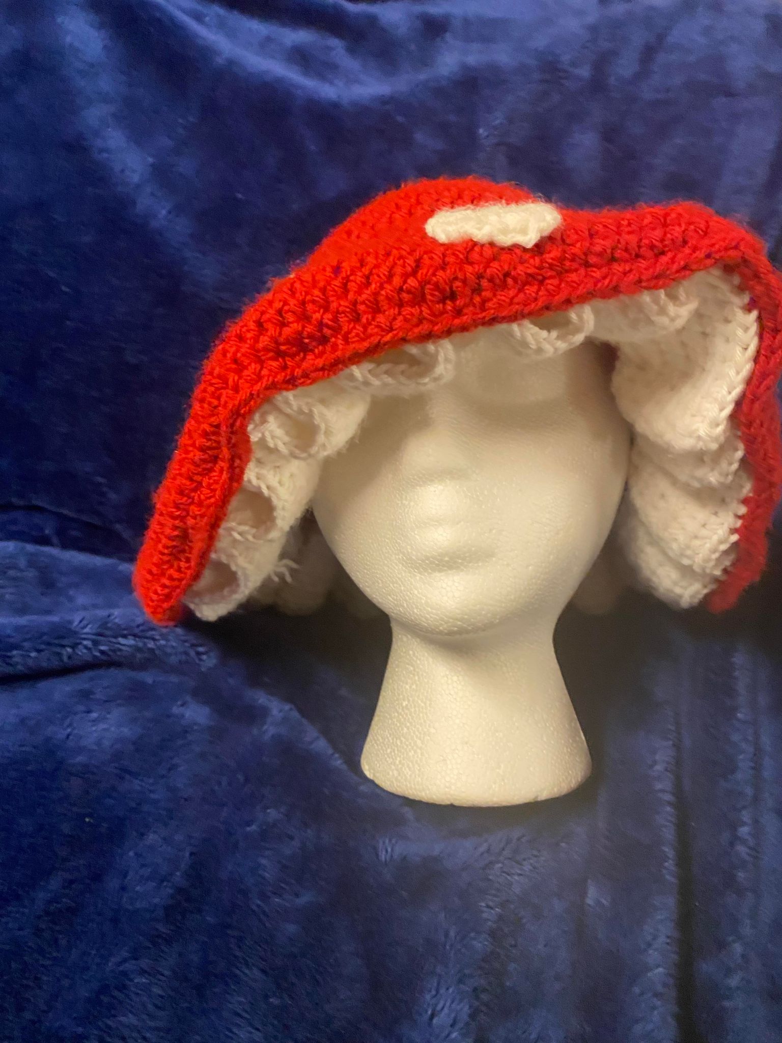 Mushroom Hat Trilaina Bachman Crafter Streamer IndieCD Independent Creator Directory